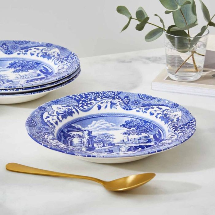 Plato Hondo Spode diámetro 23 cm (4 Unidades) 4