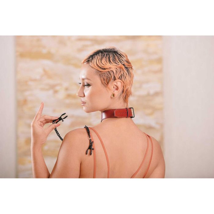 Cadena Con Pinzas Para Pezones Sportsheets 3 Cadena Con Pinzas Para Pezones Sportsheets 3