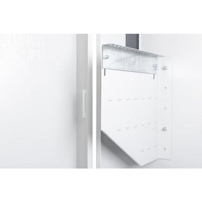 Digitus Wall mounting cabinet, slim 800x640x309 mm, 6U vertical, color grey (RAL 7035) 3