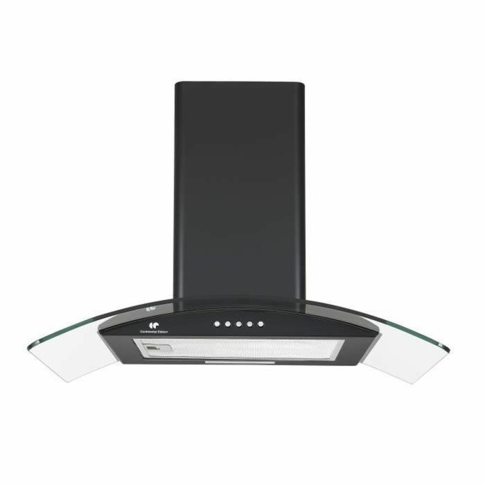 Continental Edison Decorative Hood - L60 cm - Negro y vidrio