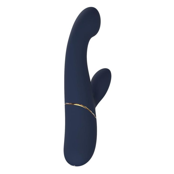 Vibrador Doble Estimulación Dream Toys Goddess Collection Azul 8 Vibrador Doble Estimulación Dream Toys Goddess Collection Azul 8