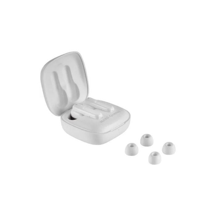 Mars Gaming Auriculares Bluetooth MHIBW con Estuche de Carga, Bluetooth 5.1, Autonomía 4h, Blancos, Sonido Espacial Dual Driver, Resistencia IPX4 3 Mars Gaming Auriculares Bluetooth MHIBW con Estuche de Carga, Bluetooth 5.1, Autonomía 4h, Blancos, Sonido Espacial Dual Driver, Resistencia IPX4 3