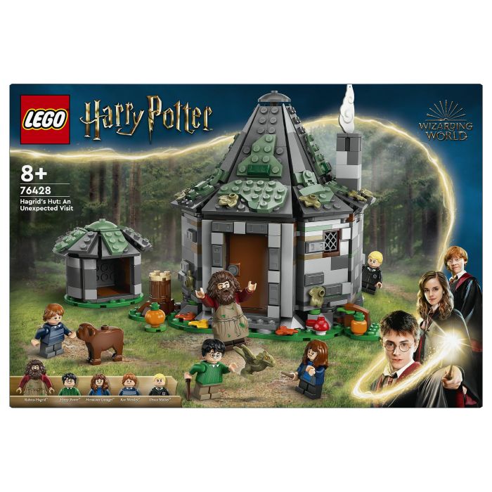 LEGO Harry Potter Cabaña de Hagrid: Una Visita Inesperada 76428 - Juego de Construcción de 896 Piezas, Para Niños a Partir de 8 Años