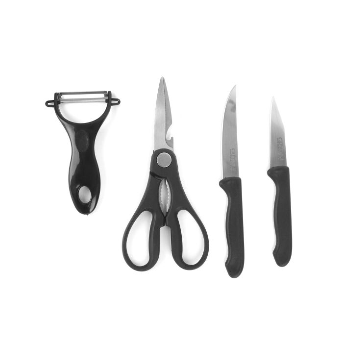 Set de 2 Cuchillos, Tijera y Pelador Cuyfor (12 Cajas) 4 Set de 2 Cuchillos, Tijera y Pelador Cuyfor (12 Cajas) 4