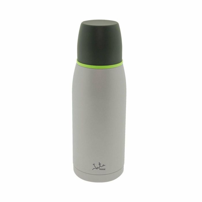 Termo de Viaje JATA 918 500 ml Gris Metal Acero Inoxidable 1 Termo de Viaje JATA 918 500 ml Gris Metal Acero Inoxidable 1