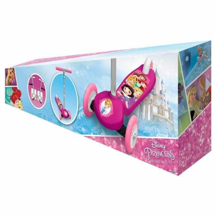 Stamp Scooter 3 Ruedas Princesas Disney Dirección por Inclinación Freno Trasero ABEC 5 Antideslizante Niña +2 Años 1