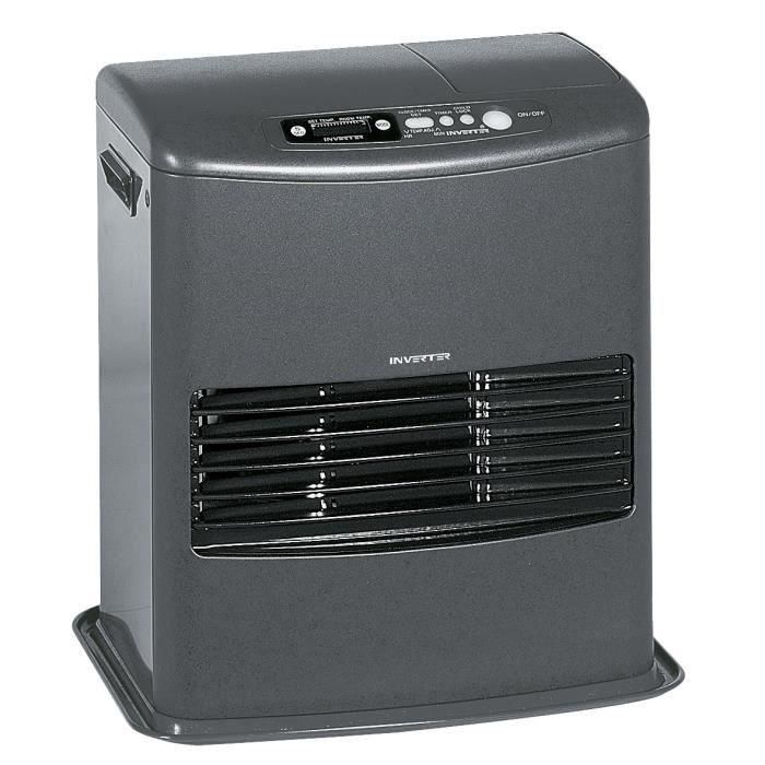 Inverter 6008 Estufa Electrónica de Queroseno 4000W con Función ECO, Programación 24H, Detector de CO2 y Seguridad Infantil Inverter 6008 Estufa Electrónica de Queroseno 4000W con Función ECO, Programación 24H, Detector de CO2 y Seguridad Infantil