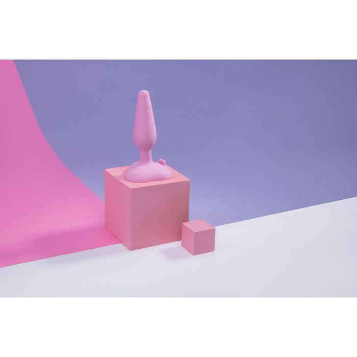 Plug Vibrador Anal B-Vibe Rosa 10