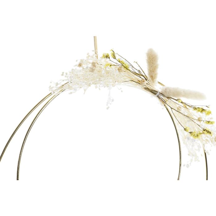 DKD Home Decor Decoración Colgante Boho Beige de Fibra y Metal, 75 cm Alto x 30 cm Ancho x 2.5 cm Fondo, Set de 4 Unidades 2 DKD Home Decor Decoración Colgante Boho Beige de Fibra y Metal, 75 cm Alto x 30 cm Ancho x 2.5 cm Fondo, Set de 4 Unidades 2