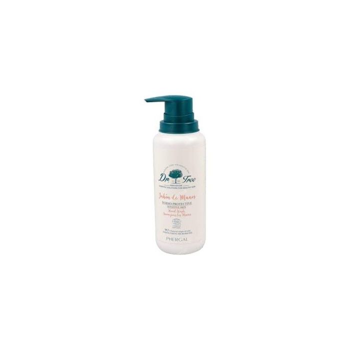 DR. TREE Jabón de Manos Dermoprotector Pieles Sensibles 200ml Eco Certificado ECOCERT