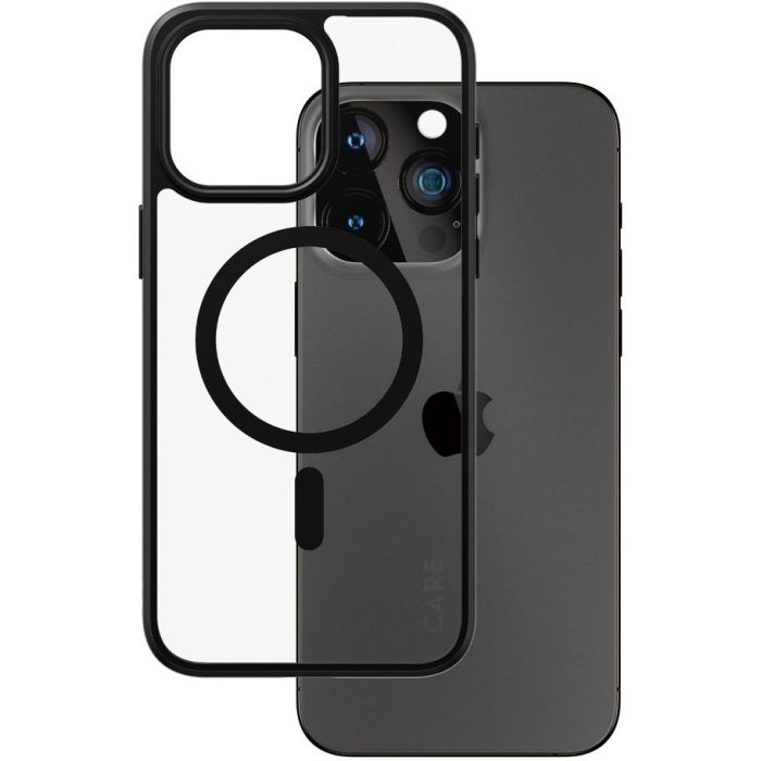 PanzerGlass CARE Case Flagship Black MagSafe para iPhone 15 Pro Max