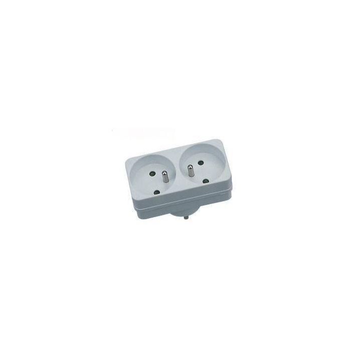 Biplite - GAO - 2x16A - Blanco, compatible con NF Biplite - GAO - 2x16A - Blanco, compatible con NF