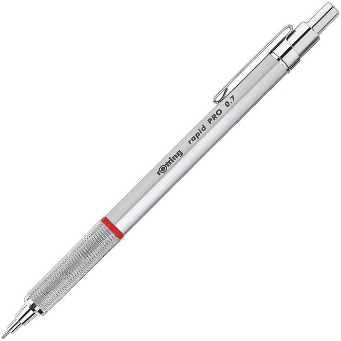 rotring rapid PRO Portaminas Cromado FM 0.7 mm Caja Regalo
