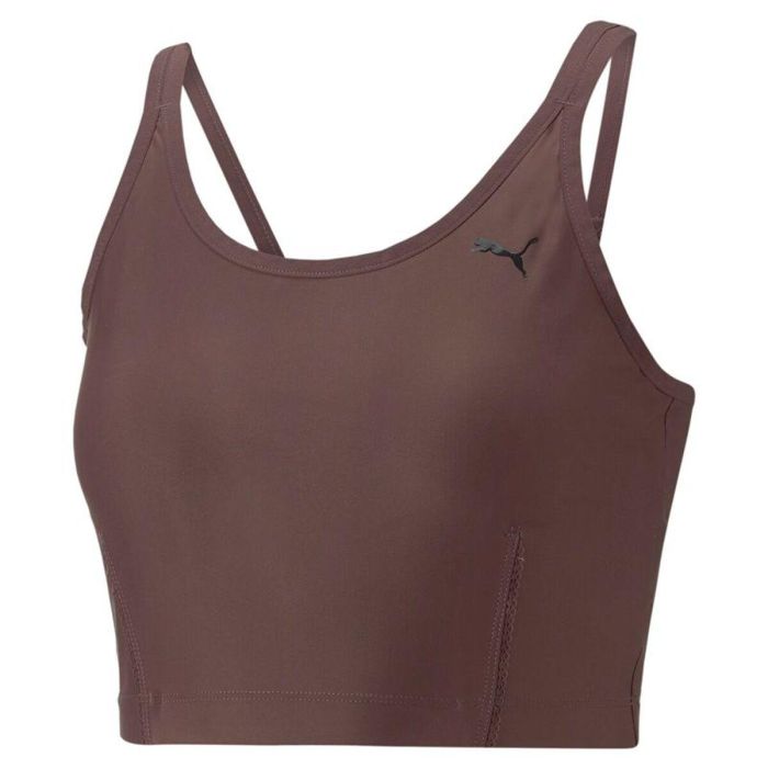 Top Deportivo de Mujer Puma Studio Ultrabare Strappy Marrón 3 Top Deportivo de Mujer Puma Studio Ultrabare Strappy Marrón 3