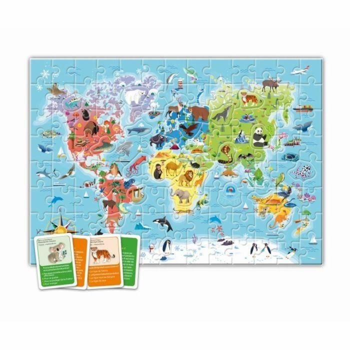 Clementoni CLE8005125528004 - Puzzle para descubrir el mundo con actividades, desafíos y juego de investigación - Edad: +6 años 3 Clementoni CLE8005125528004 - Puzzle para descubrir el mundo con actividades, desafíos y juego de investigación - Edad: +6 años 3