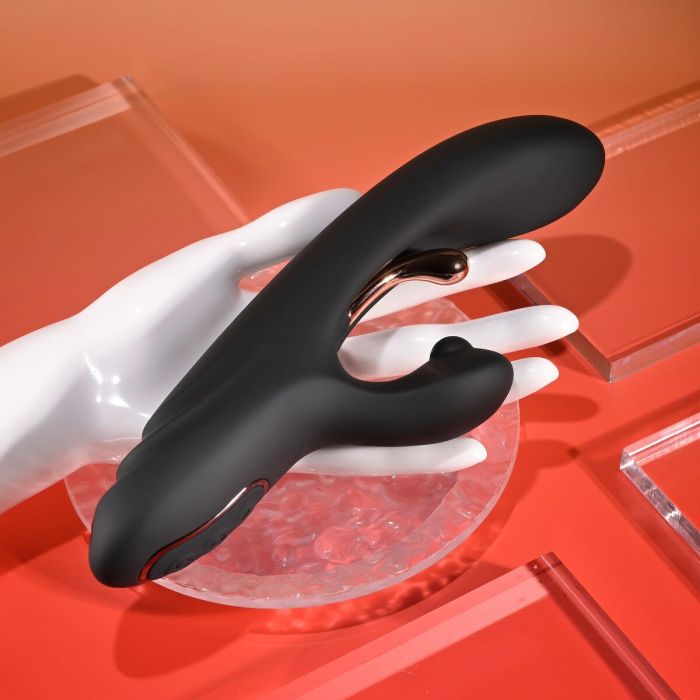 Vibrador Doble Estimulación Evolved Playboy Negro 13 Vibrador Doble Estimulación Evolved Playboy Negro 13