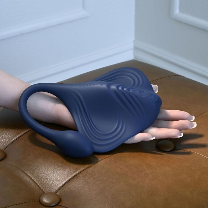 Vibrador Anal Negro Evolved Gender X Azul 14 Vibrador Anal Negro Evolved Gender X Azul 14