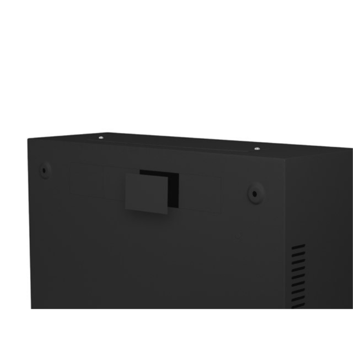 Lanberg WAF1-5203-06-00B Armario Rack 6U Bastidor de Pared con Capacidad de 60 kg, Protección IP20 y Bloqueo, Color Negro 6
