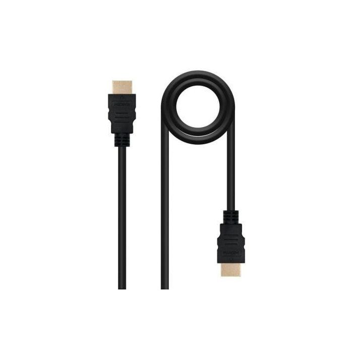 Nanocable 10.15.1710 Cable HDMI 1.4 Alta Velocidad con Ethernet 4K 3D Full HD Macho-Macho 10m Negro Nanocable 10.15.1710 Cable HDMI 1.4 Alta Velocidad con Ethernet 4K 3D Full HD Macho-Macho 10m Negro