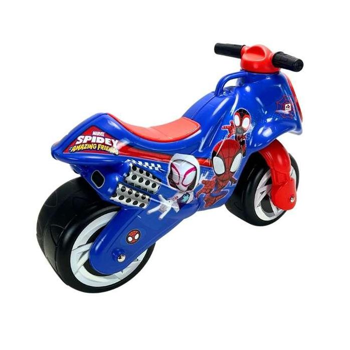 Injusa Correpasillos Moto Neox Spiderman para Niños +18 meses, Material Plástico, Color Azul, 69x27,5x49 cm 8 Injusa Correpasillos Moto Neox Spiderman para Niños +18 meses, Material Plástico, Color Azul, 69x27,5x49 cm 8