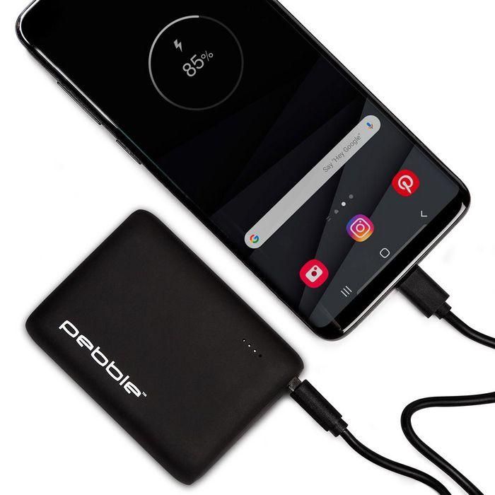 Veho Power Bank 10000mAh, Carga Rápida PD USB-C, 1x USB-C, 1x USB-A, Compacta y Ligera para Viajes