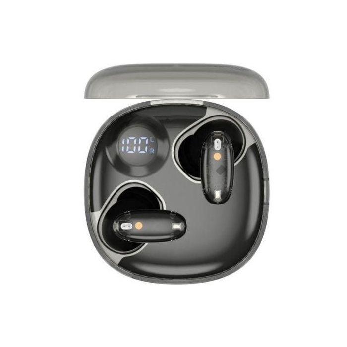 Mars Gaming MHIB2 Auriculares Bluetooth In-ear con Estuche de Carga LED, Autonomía 24h, Bluetooth 5.4, Drivers 10mm, Negros 3