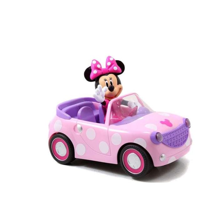Coche radio control minnie roadster 27 mhz ¡gira sobre si mismo! (figura no extraible)19 cm 1 Coche radio control minnie roadster 27 mhz ¡gira sobre si mismo! (figura no extraible)19 cm 1