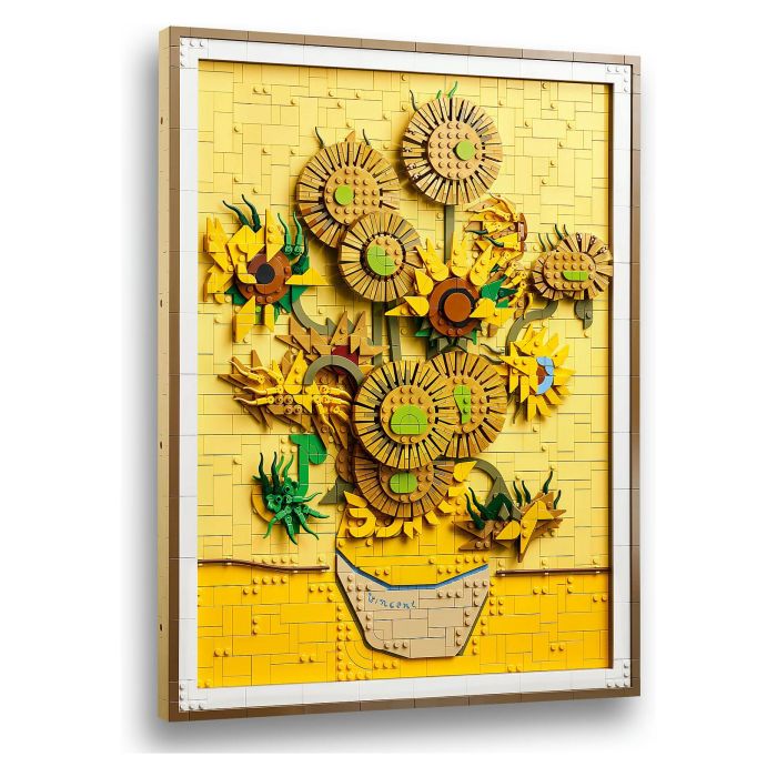 Lego 31215 Vincent van Gogh Girasoles - Arte mural, Construcción para adultos 12