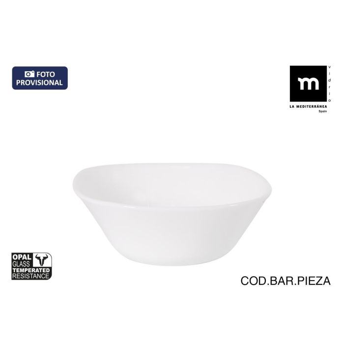 La Mediterranea Bol Opal "Palaos" 12 cm x 12 cm x 4 cm (48 Unidades) La Mediterranea Bol Opal "Palaos" 12 cm x 12 cm x 4 cm (48 Unidades)