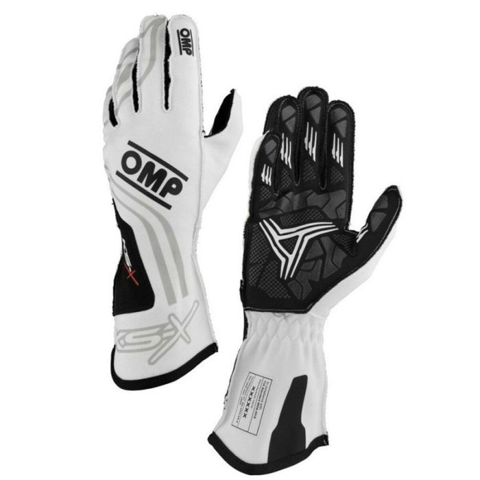 Omp OMPKB0-2751-A01-020-XS Guantes Kart Ks-X FIA 8877-2022 Ultraligero Súper Silicona Blanco Talla XS Omp OMPKB0-2751-A01-020-XS Guantes Kart Ks-X FIA 8877-2022 Ultraligero Súper Silicona Blanco Talla XS