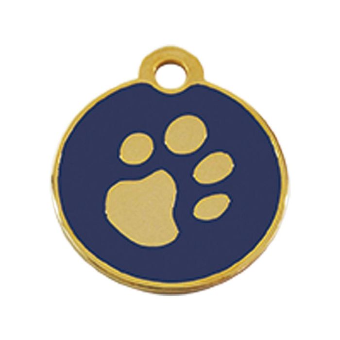 Placa identificativa para collar Imarc Circle Azul Dorado 0 Placa identificativa para collar Imarc Circle Azul Dorado 0