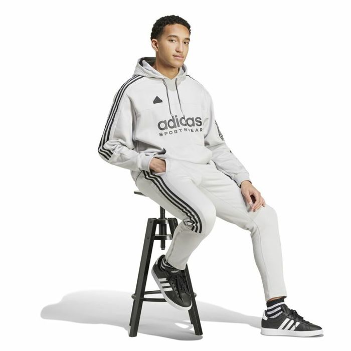 Sudadera con Capucha Hombre Adidas House Of Tiro Fleece Gris XS 3 Sudadera con Capucha Hombre Adidas House Of Tiro Fleece Gris XS 3