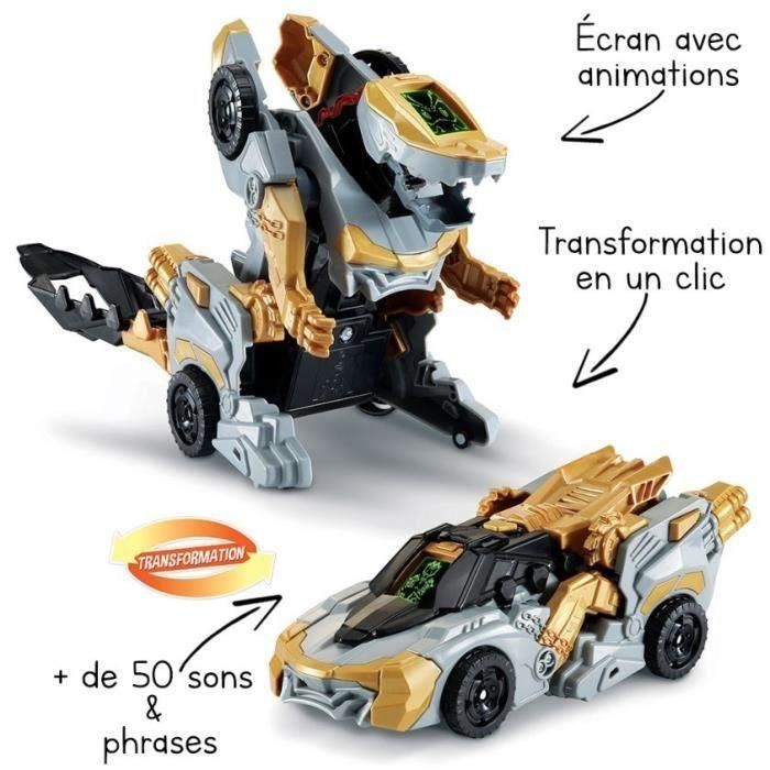 Vtech 1'click Vulcanion, Mega Dragón: Vehículo que se Transforma en Dragón con un Clic - Switch & Go Dinos 3 Vtech 1'click Vulcanion, Mega Dragón: Vehículo que se Transforma en Dragón con un Clic - Switch & Go Dinos 3