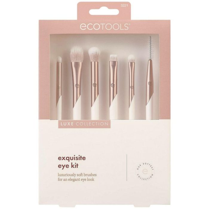 Ecotools Luxe Exquisite Eye Set de Brochas de Maquillaje para Ojos 6 Piezas Vegano Cruelty Free 2 Ecotools Luxe Exquisite Eye Set de Brochas de Maquillaje para Ojos 6 Piezas Vegano Cruelty Free 2