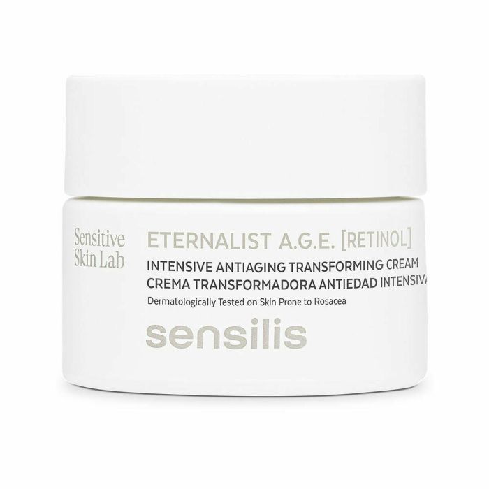 Sensilis ETERNALIST A.G.E Crema Antiedad Intensiva Retinol Ácido Hialurónico Piel Sensible Rosácea 50 ml