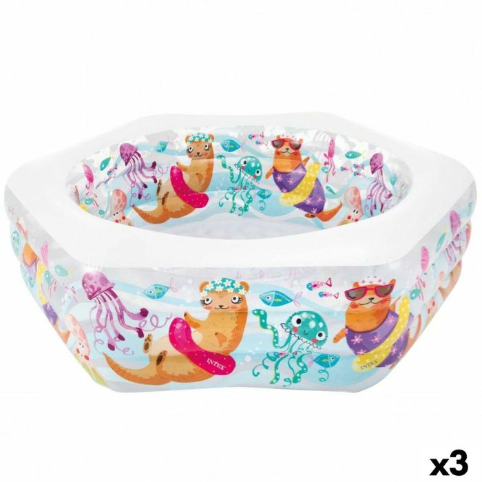 Piscina Hinchable Intex Acuario 510 L 191 x 61 x 178 cm (3 Unidades) Piscina Hinchable Intex Acuario 510 L 191 x 61 x 178 cm (3 Unidades)