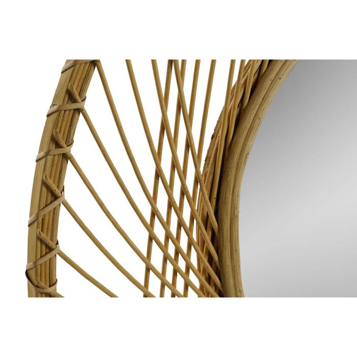 Espejo de pared Home ESPRIT Natural Tropical 70 x 2 x 70 cm 2