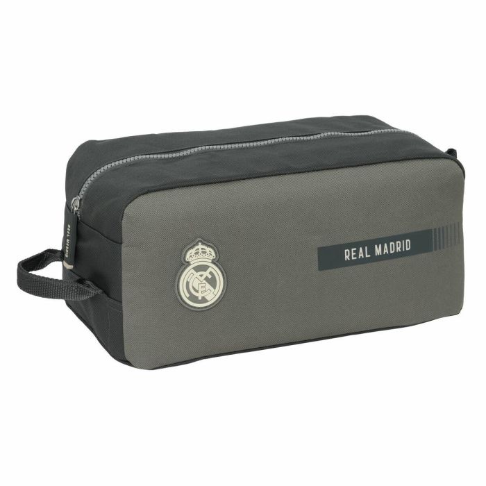 Zapatillero de Viaje Real Madrid C.F. Gris 34 x 15 x 18 cm 0 Zapatillero de Viaje Real Madrid C.F. Gris 34 x 15 x 18 cm 0
