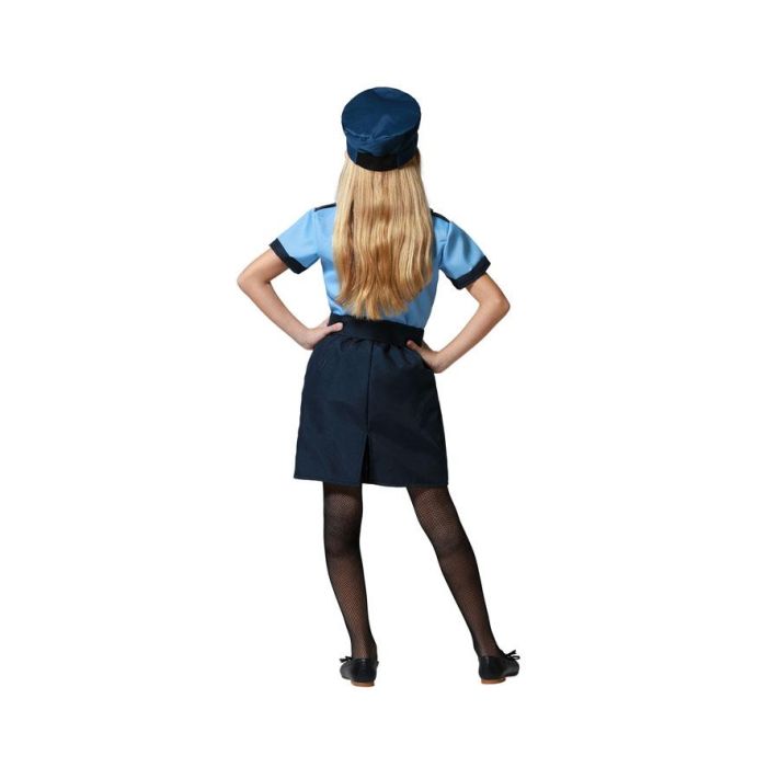 Disfraz Policia Niña Infantil Uniforme 5-6 Años 2 Disfraz Policia Niña Infantil Uniforme 5-6 Años 2