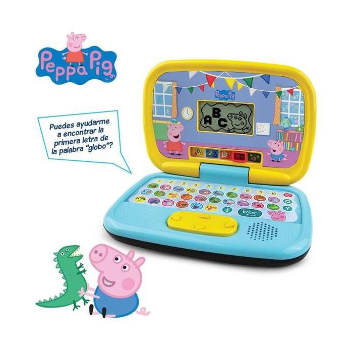 Ordenador peppa pig de aprendizaje con 5 modos de juego y muchas actividades 5,6x23,7x15,8 cm 2 Ordenador peppa pig de aprendizaje con 5 modos de juego y muchas actividades 5,6x23,7x15,8 cm 2