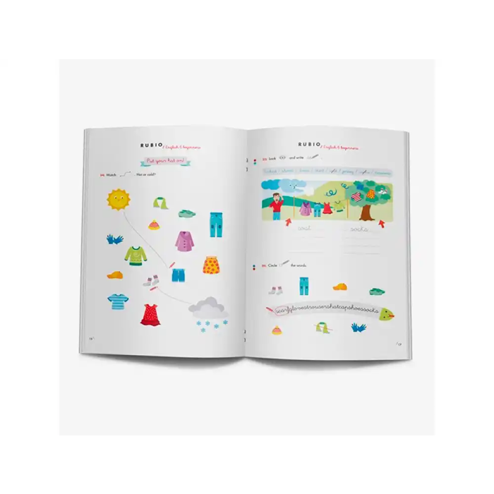 Rubio Cuaderno English 6 Years Beginners 2