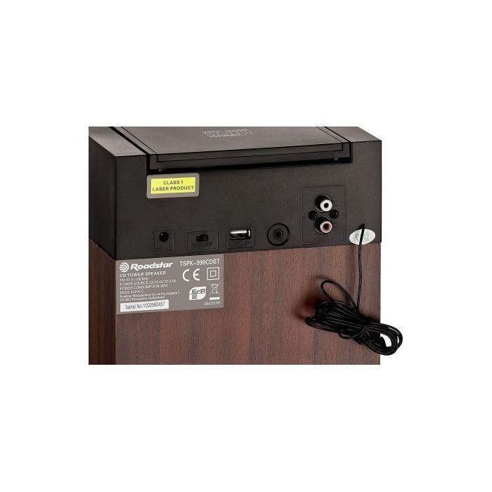 Torre de Sonido con Bluetooth Roadstar TSPK-990CDBT / 400W/ 2.1 4 Torre de Sonido con Bluetooth Roadstar TSPK-990CDBT / 400W/ 2.1 4