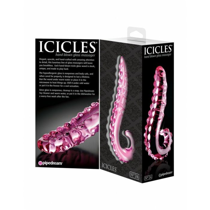 Dildo Pipedream Icicles Rosa 1