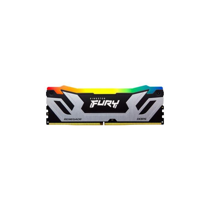Kingston Fury Renegade RGB 24GB 8400MT/s DDR5 CL40 CUDIMM XMP Silver KF584CU40RSA-24 5