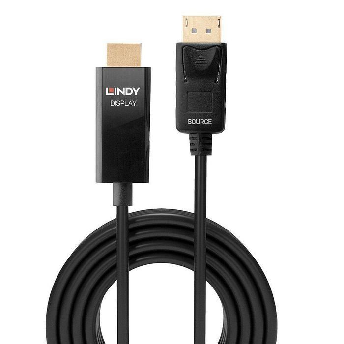 Lindy 5m DP to HDMI Adapter Cable with HDR 1 Lindy 5m DP to HDMI Adapter Cable with HDR 1