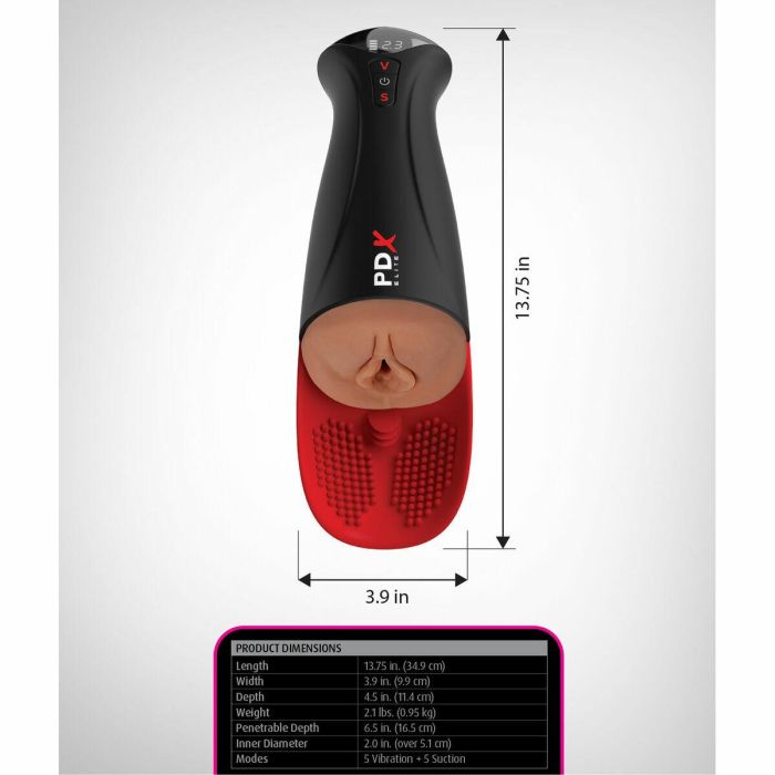 Masturbador Masculino Pipedream Fetish Fantasy Series Marrón 2