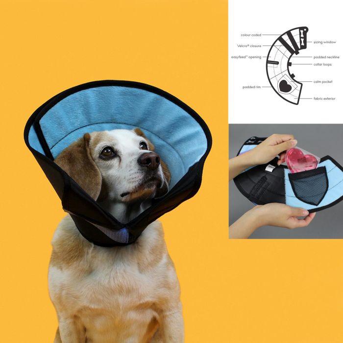 KVP Calmer Isabelino Cuello 33-43 cm Prof 25 cm Collar para Perro 1