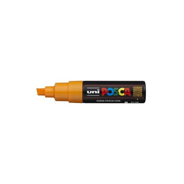 Marcador T.Opaca No Perm. Uni Posca 8,0 (Pc-8K) Naranja Medio 6 unidades