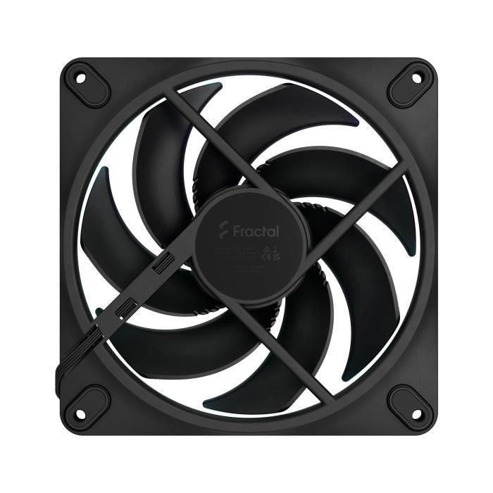 Fractal Design FD-F-MR1-1403 Momentum 14 RGB Ventilador para Caja de Ordenador Negro (3-Pack)