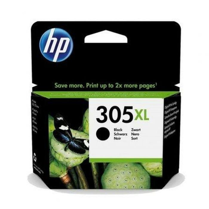 Cartucho de Tinta Original HP 305XL Negro (60 unidades) 1 Cartucho de Tinta Original HP 305XL Negro (60 unidades) 1